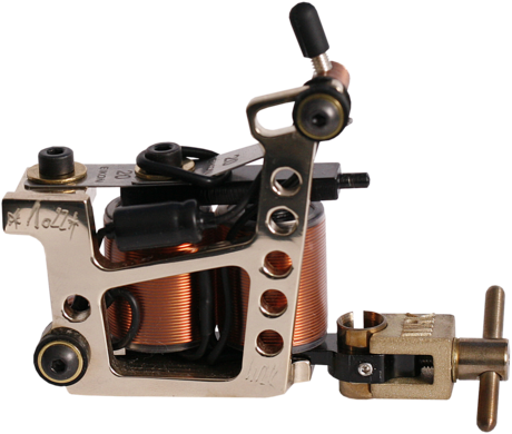 Workhouse Tattoo Machine Bronze Gun Ii Shader - Workhouse Bronze Gun Ii (460x390), Png Download