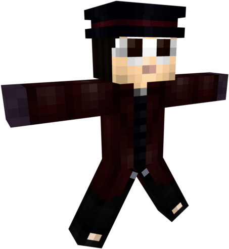 Yypwpng - Minecraft Willy Wonka And The Chocolate Factory Skin (640x640), Png Download