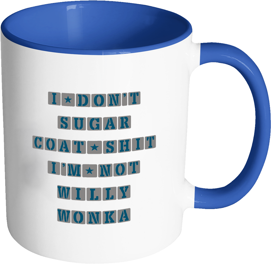 I Don't Sugarcoat Shit I'm Not Willy Wonka Inspirational - Cancer Ribbon Logo Colon (1024x1024), Png Download