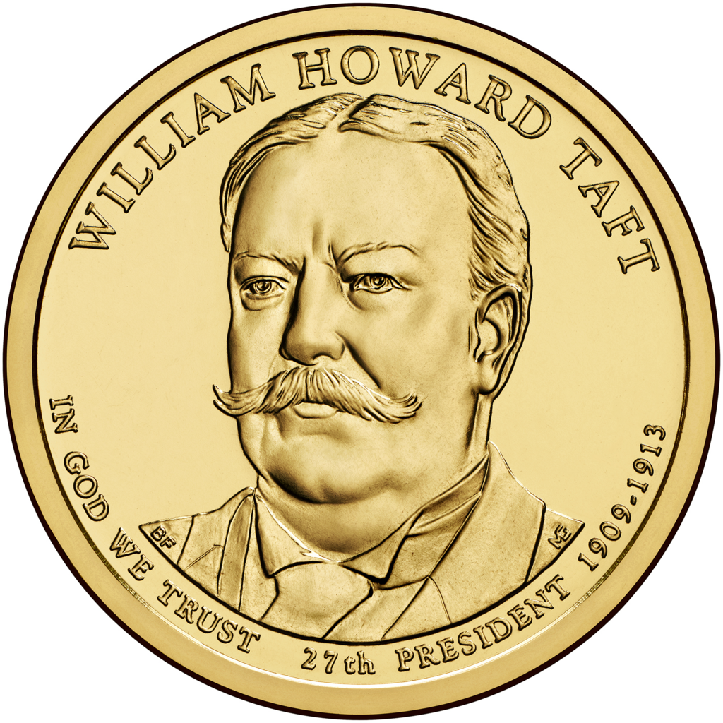 27 William Howard Taft 2000 - William Howard Taft Dollar Diplomacy (1024x1024), Png Download