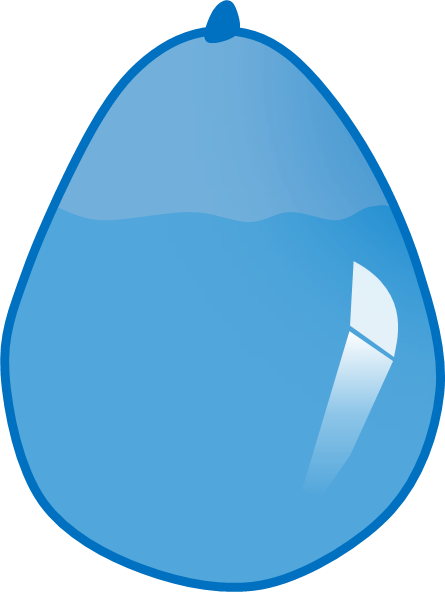 Download Water Balloon Png - Water Balloon Cartoon Png PNG Image with