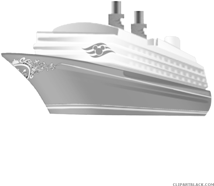 Rocket Clipart Space Craft - Disney Cruise Ship Cartoon (799x660), Png Download