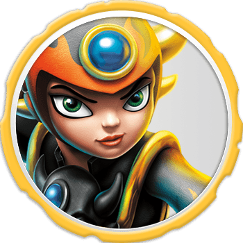 Solar Flare Aurora Icon - Solar Flare Aurora Skylanders (350x350), Png Download