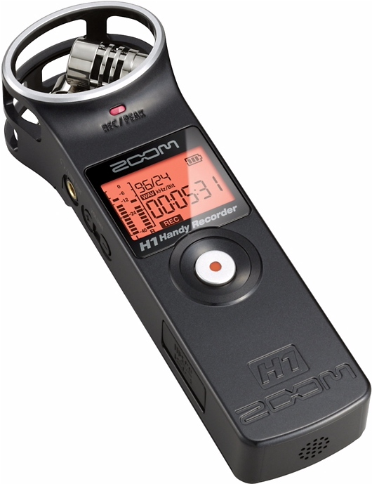 Zoom Handy Recorder H1 - Zoom H1 Png (1366x688), Png Download