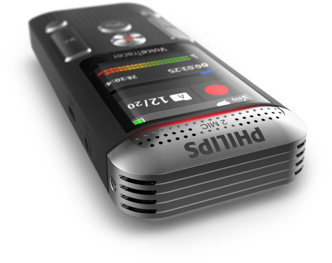 Voicetracer Audio Recorder - Philips Voice Tracer 2510 (1231x1000), Png Download