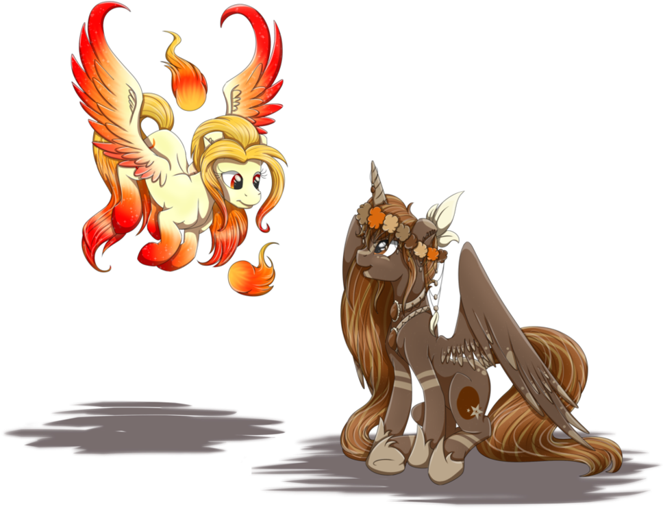 Autumn Solstice And Solar Flare By Bratzoid - Cartoon (993x804), Png Download