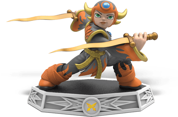 Solar Flare Aurora Figure - Skylanders Imaginators Solar Flare Aurora (580x600), Png Download