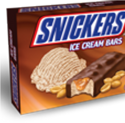 Snickers® Ice Cream - Snickers Ice Cream Bar (400x400), Png Download