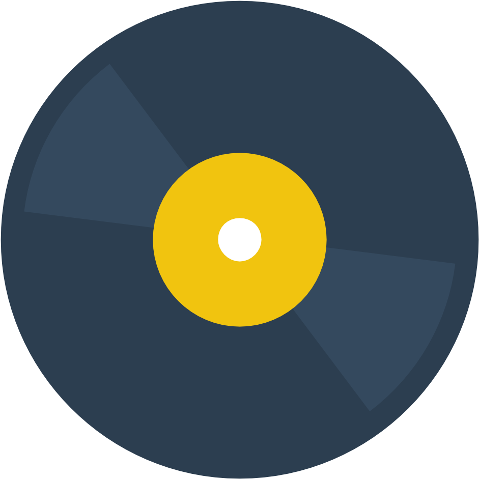 Download Svg Download Png - Phonograph Record (1024x1024), Png Download
