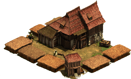 Farm - Forge Of Empires Farm (500x291), Png Download