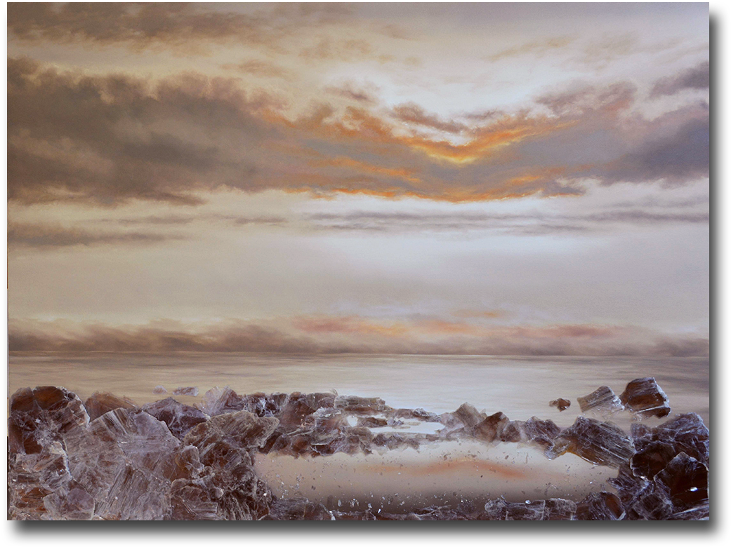 Reflective Victory - Painting (1144x863), Png Download