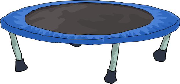 Related - Trampolin Animado Png (623x293), Png Download