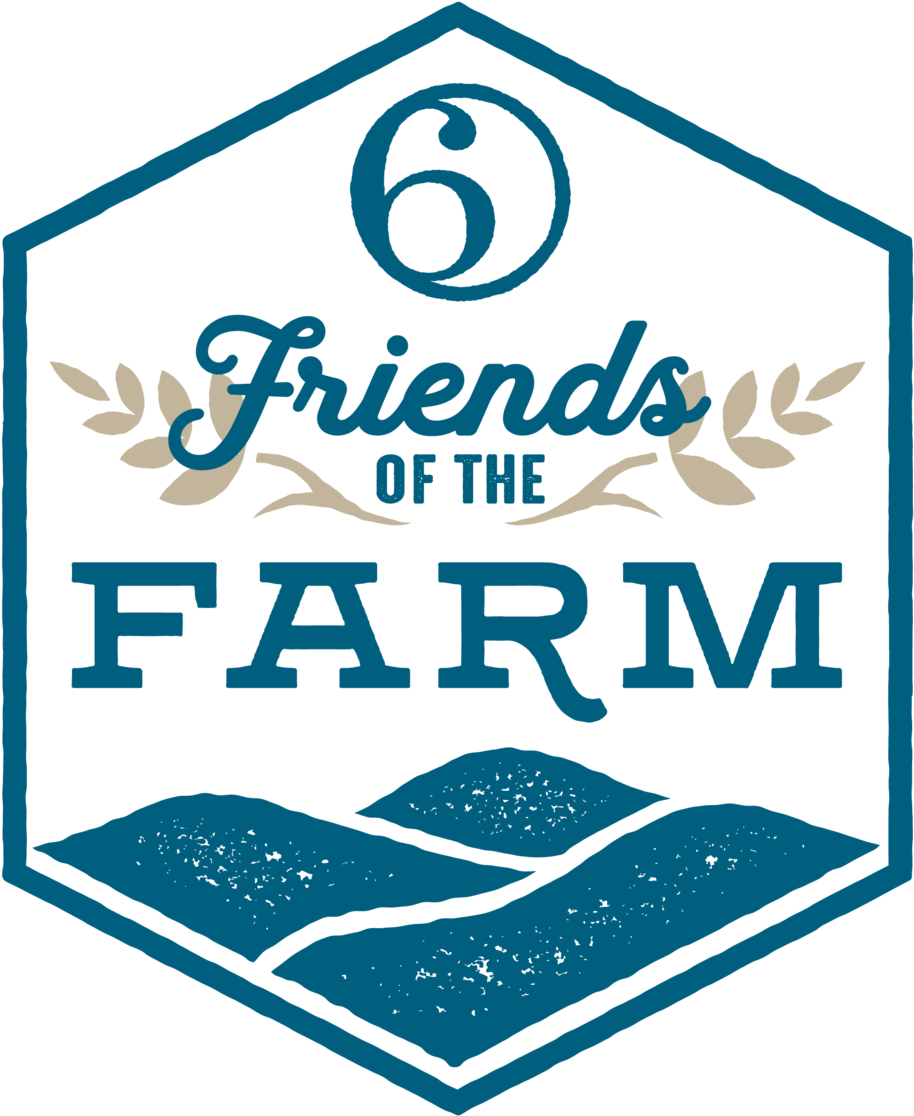 Friends Of The Farm List Logo Blue Artboard 1 - Blue (1000x1194), Png Download