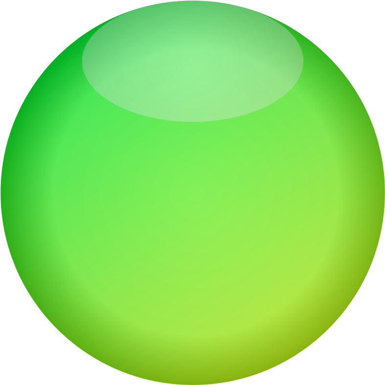 Button Green Empty - Bola Verde Png (800x800), Png Download