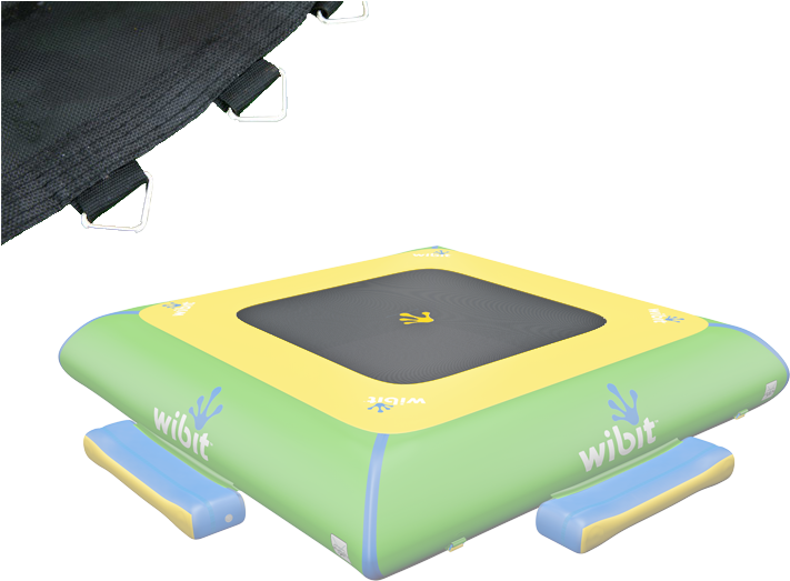 Wibit Trampoline (750x673), Png Download