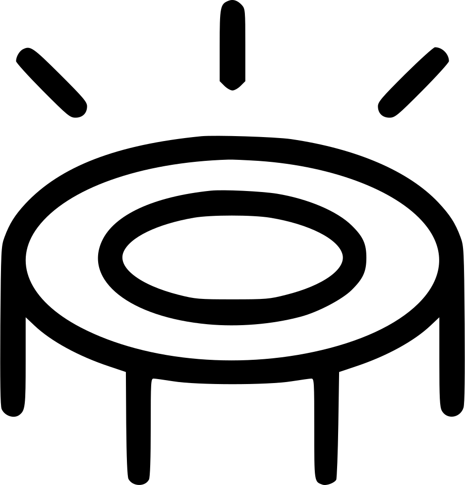 Png File - Trampoline Icon (938x980), Png Download