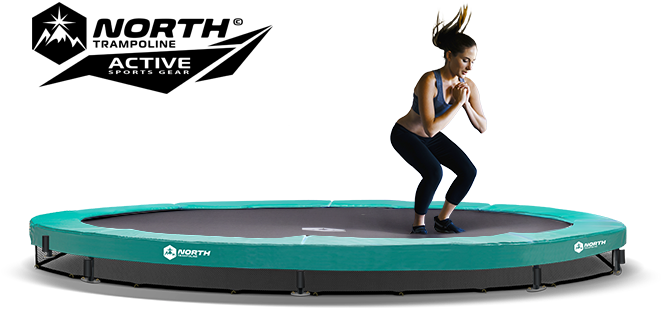 North Trampoline Trampolin North Explorer Active 420 (700x452), Png Download