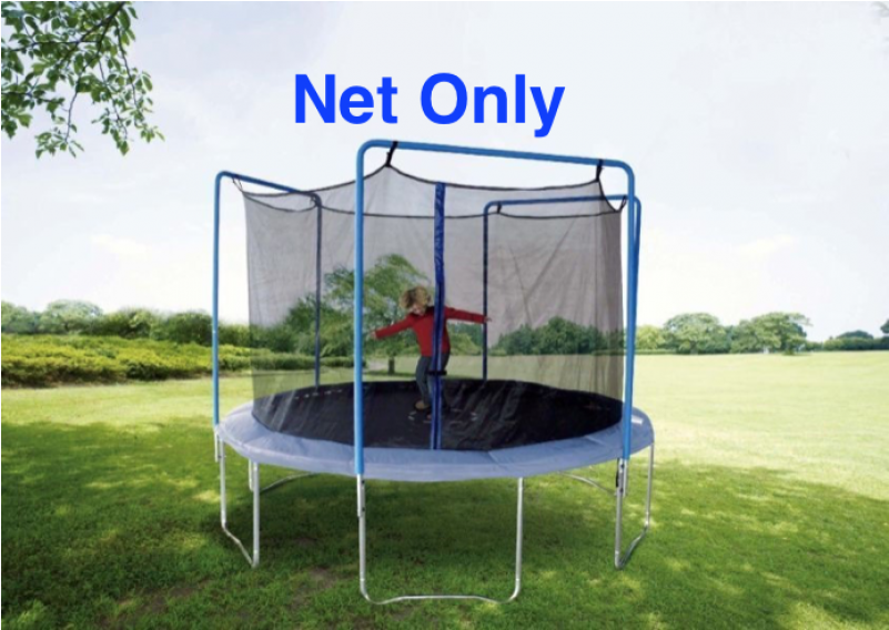 More Views - 3 Arch Trampoline Net Replacement 12 (800x800), Png Download