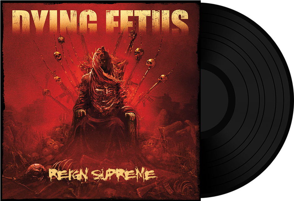 Reign Supreme Black Vinyl - Dying Fetus Reign Supreme (1000x1000), Png Download