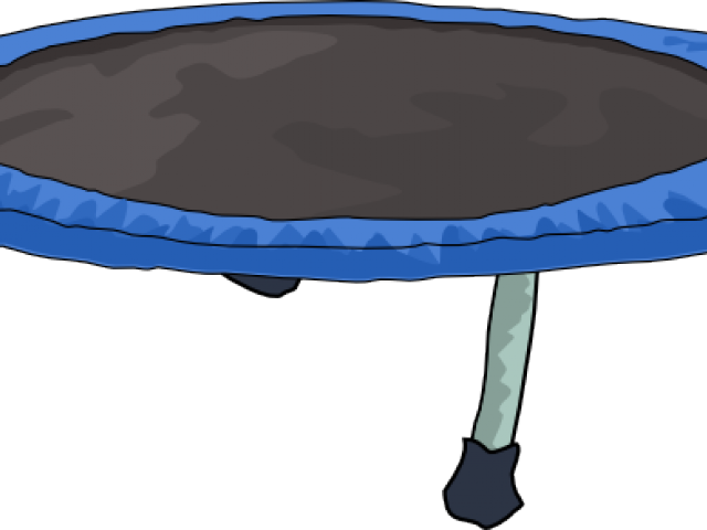 Trampoline Png Transparent Images - Portable Network Graphics (640x480), Png Download