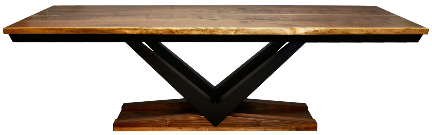 Wooden Table Free Png Image - Portable Network Graphics (1500x589), Png Download