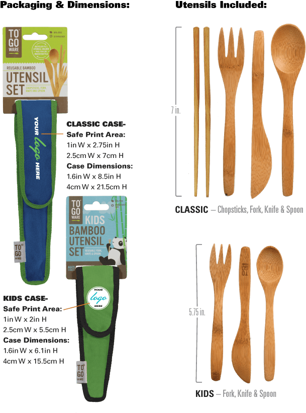 To Go Ware To Go Ware - To-go Ware Repeat Bamboo Utensil Set Over (700x859), Png Download