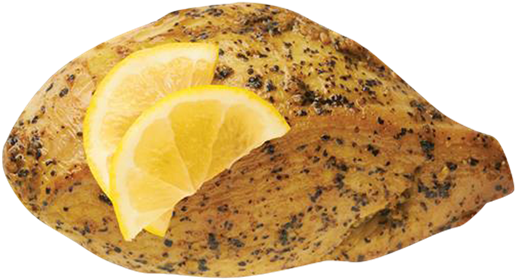 Lemon Pepper Marinated Boneless Chicken Breast - Marinated Chicken Breast Png (600x324), Png Download