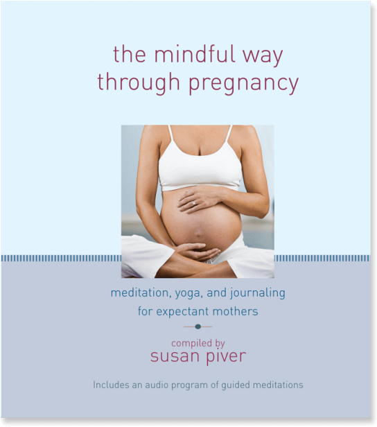 Mindful Way Through Pregnancy: Meditation, Yoga, (560x800), Png Download