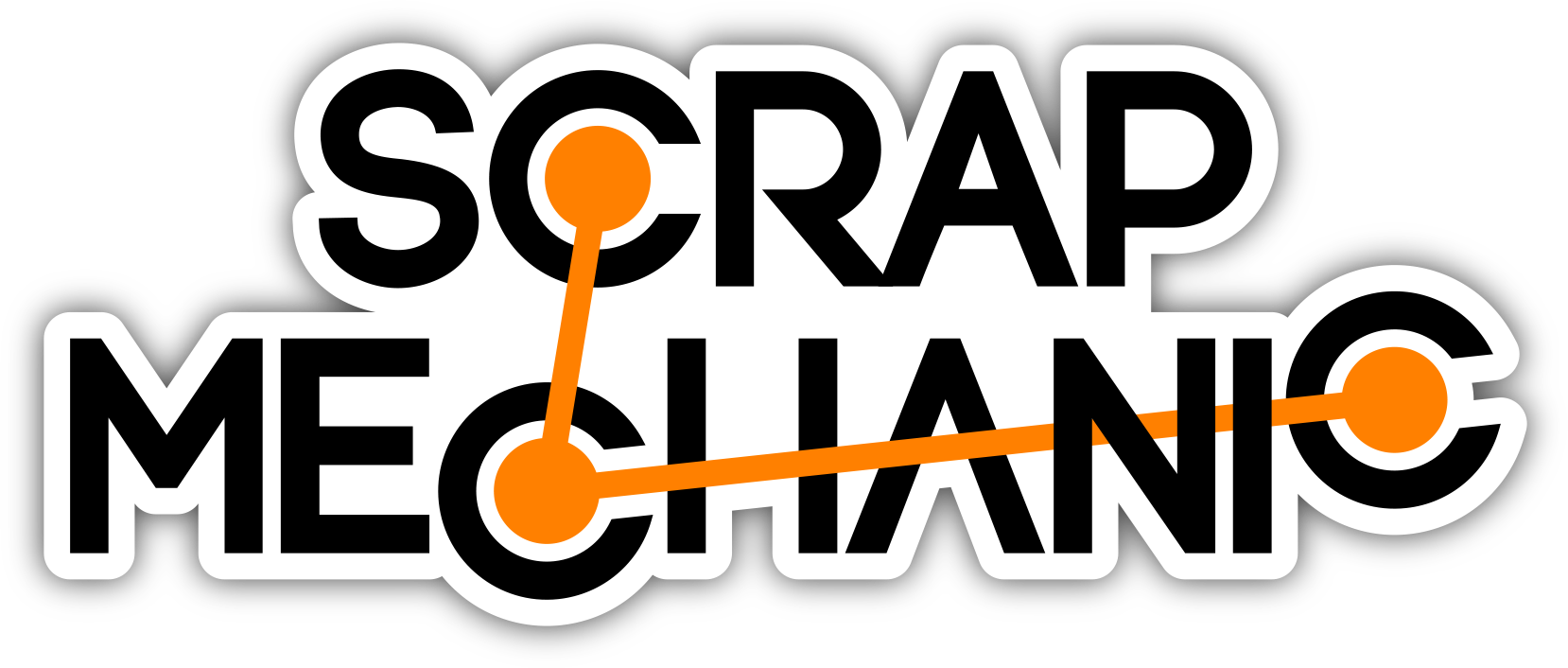 Scrap Mechanic Logo Png (1658x706), Png Download