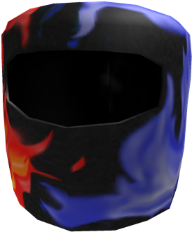 Fire And Ice Ninja Mask - Roblox Fire And Ice (420x420), Png Download