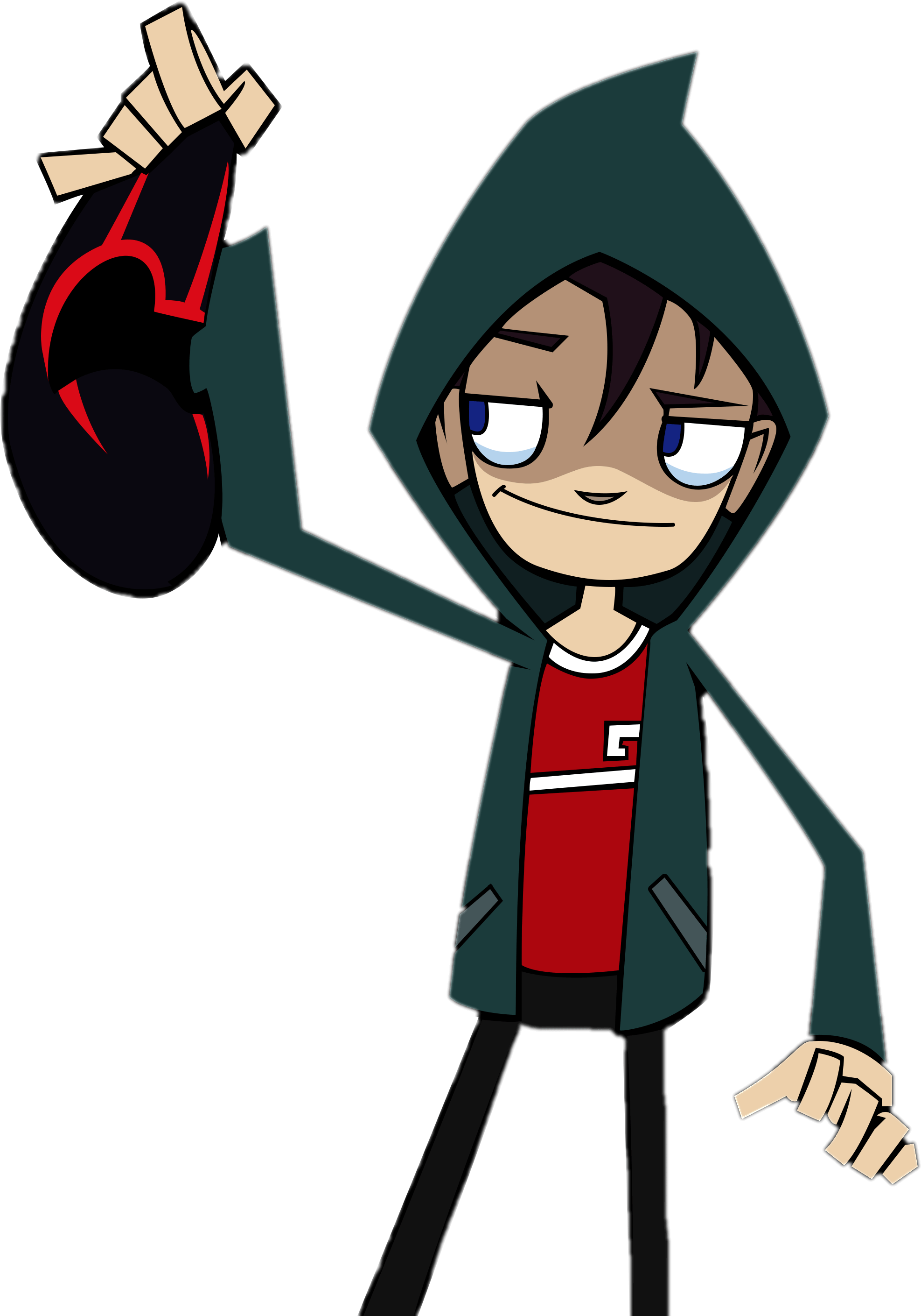 Download - Randy Cunningham Jhonen Vasquez (2353x2875), Png Download