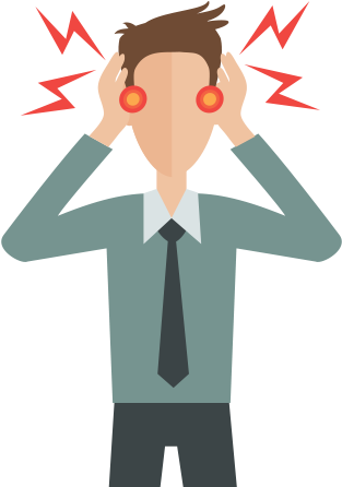 Are There Any Physical Symptoms Of Stress - Office Syndrome Infographic (500x500), Png Download