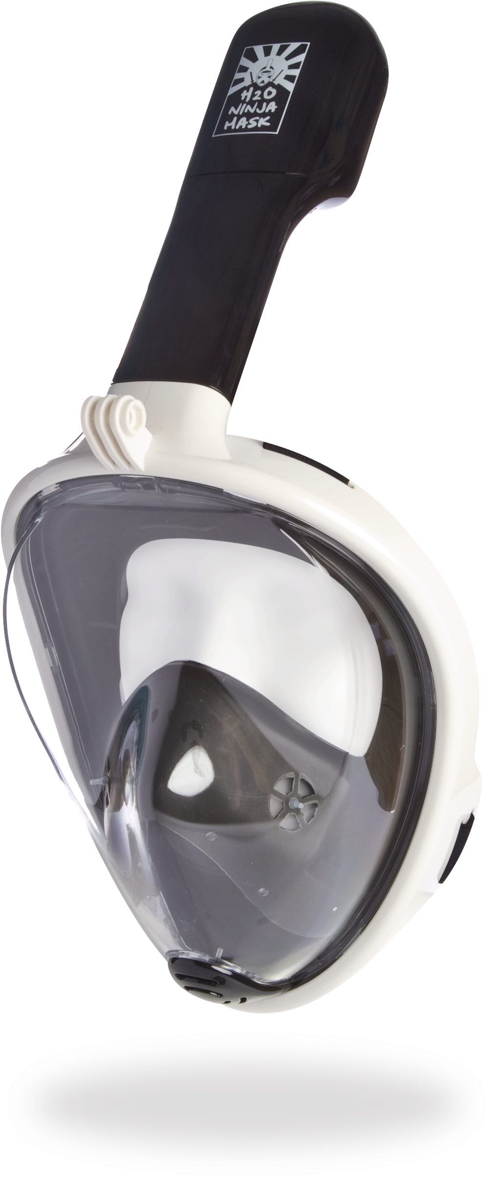H20 Ninja Mask Full Face Snorkeling Mask - Diving Mask (1142x2580), Png Download