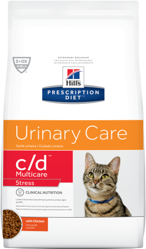 Pd Cd Multicare Feline Stress Dry Productshot 500 - Hill's Prescription Diet Metabolic 1.5 Kg (500x500), Png Download