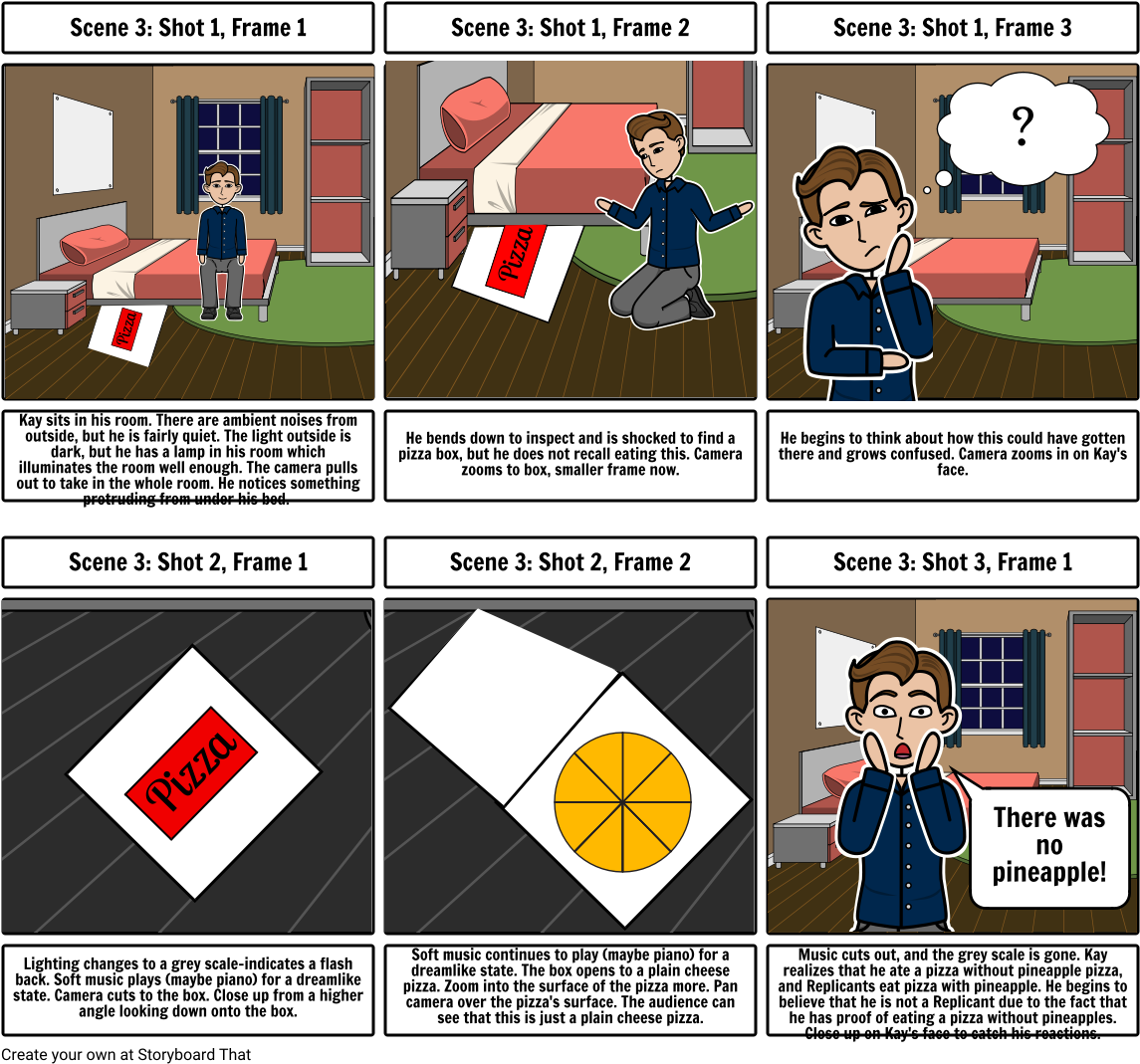 Fiction To Film Storyboard - Cartoon (1164x1086), Png Download