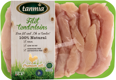 The Tenderest Part Of The Chicken Breast Cut To Short - Beef Tenderloin (400x400), Png Download