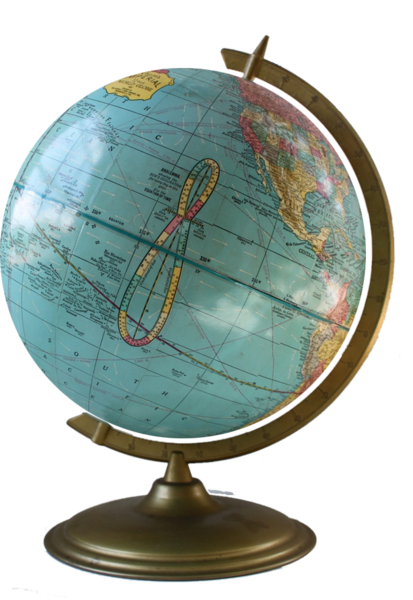 School Globe - School Globe Transparent (413x600), Png Download