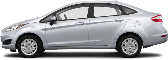 2018 Ford Fiesta Sedan S - 2018 Ford Fiesta Se Sedan White (640x390), Png Download