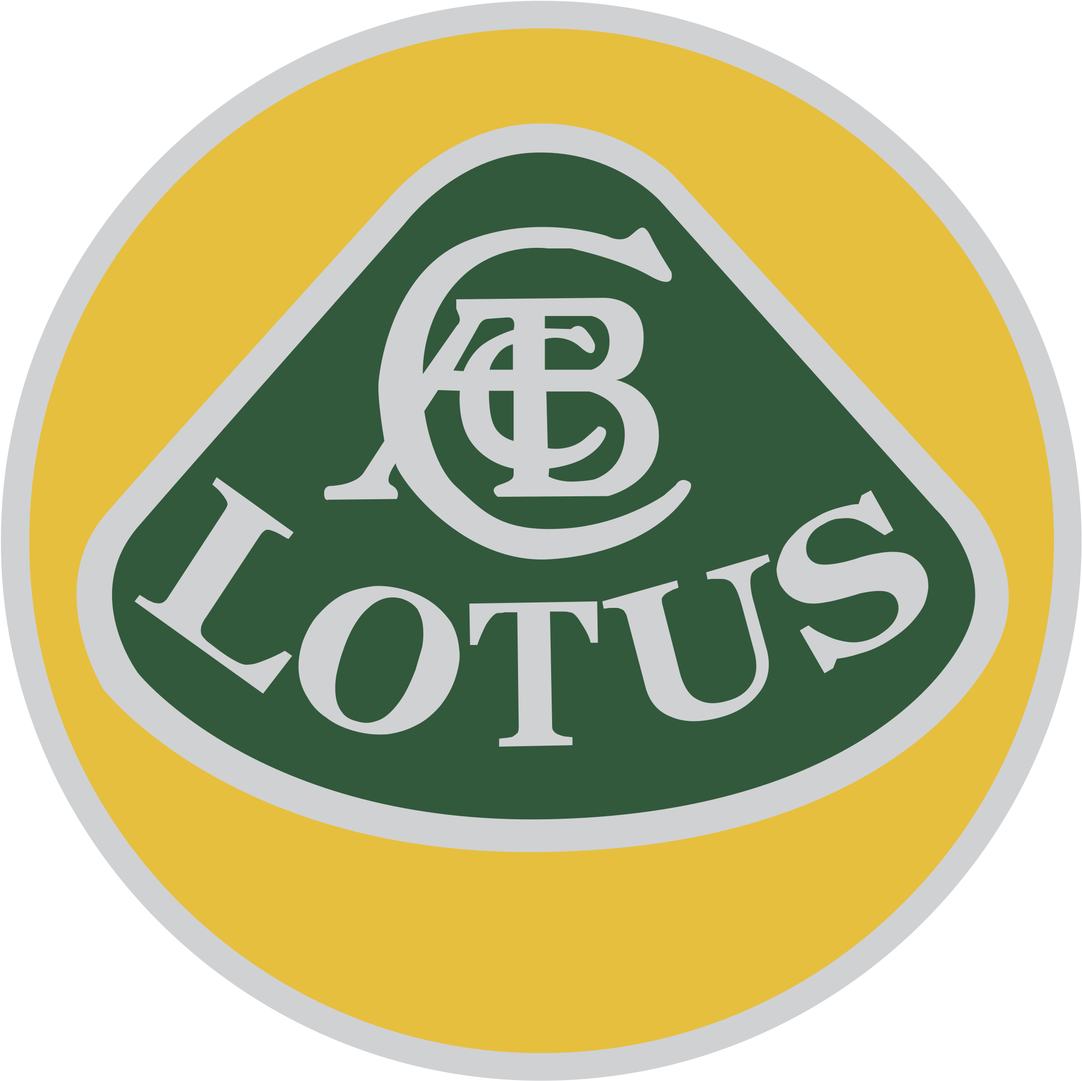 Lotus Logo Png Transparent - Lotus Cars (2400x2400), Png Download
