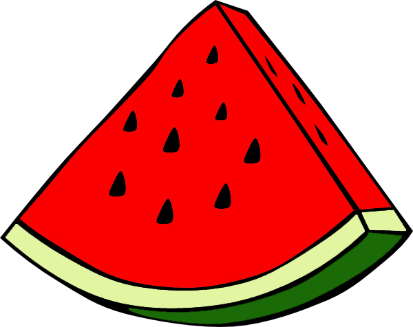 Free Clipart Watermelon (600x476), Png Download
