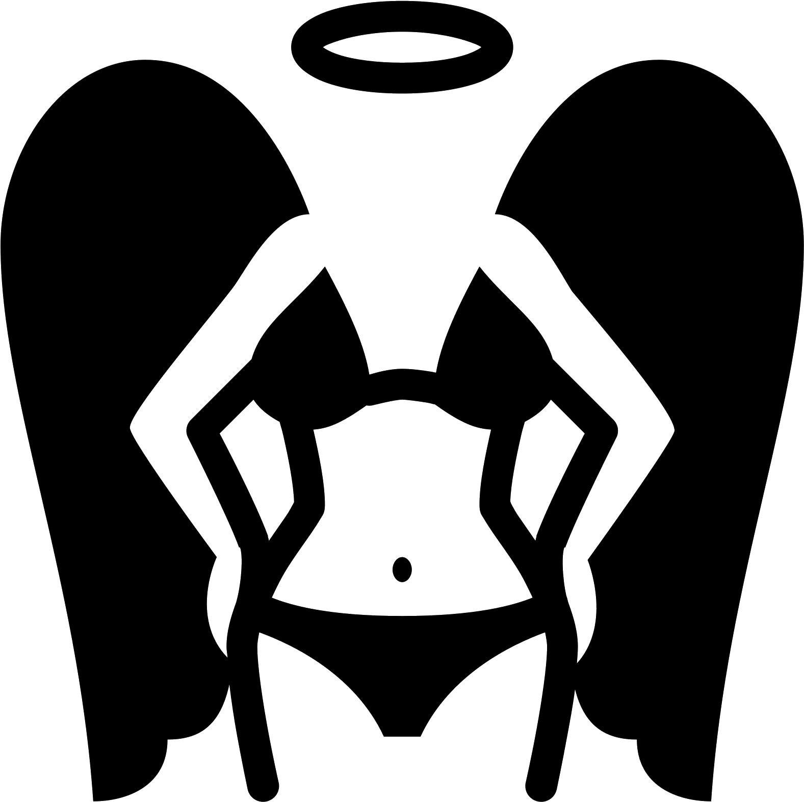 Victoria Secret Anioł Icon - Victoria's Secret Angels Icon (1600x1600), Png Download
