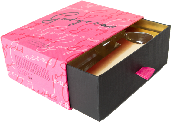 Victorias Secret Victorias Secret Drawer Box - Victoria Secret Packaging Design (843x414), Png Download