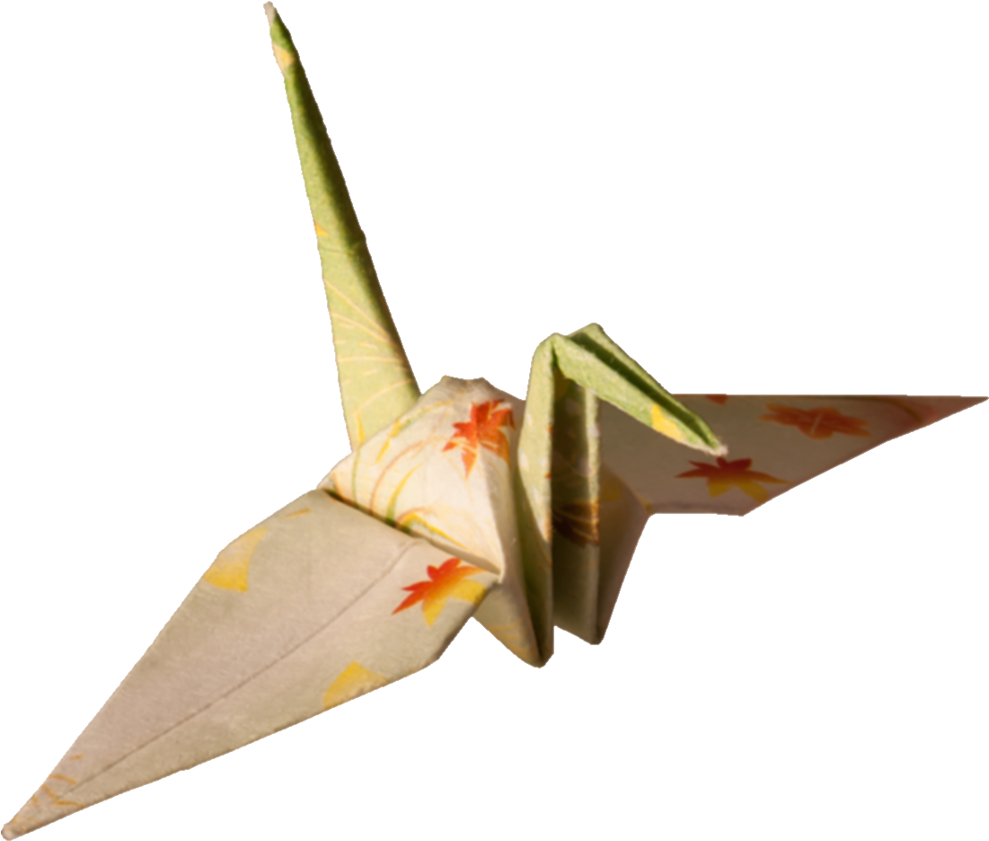Laitche Origami Cranes - Origami Crane Png (1240x1064), Png Download