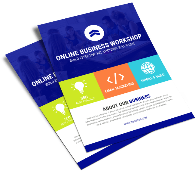 Print Flyer - Flyer (700x603), Png Download