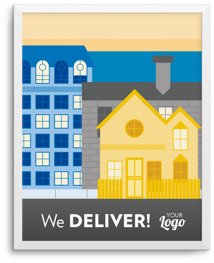 Care Buildings Poster - Poster (1000x1555), Png Download