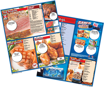 Valley Foods Flyers - Food Flyer Png (390x308), Png Download