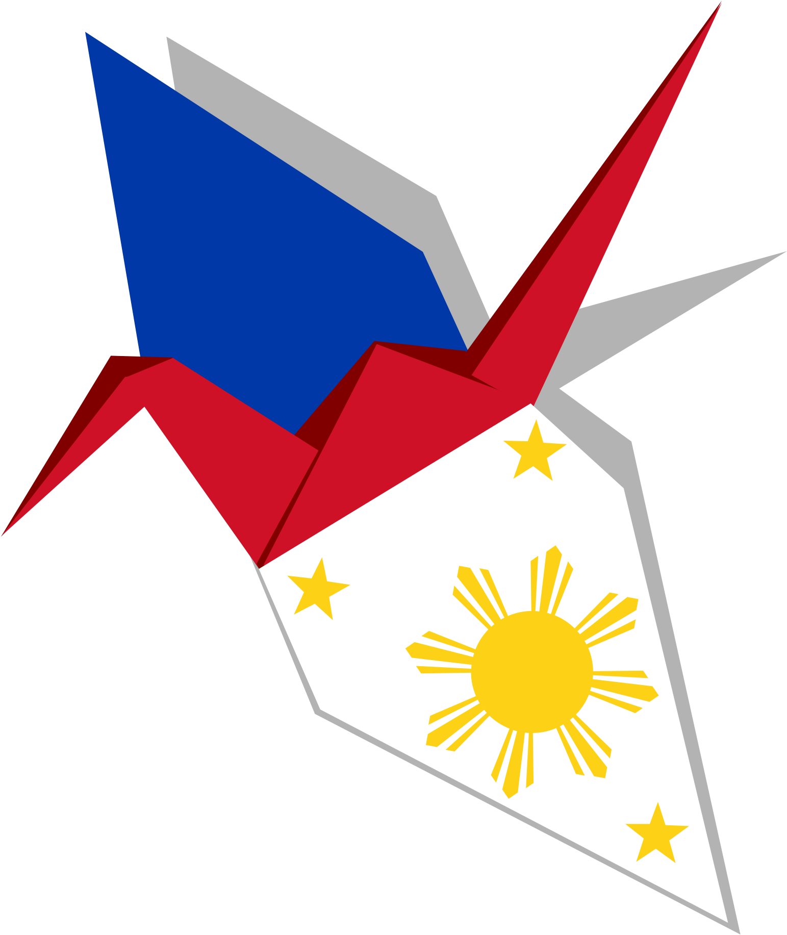 This Free Icons Png Design Of Origami Pilipinas (2400x2400), Png Download