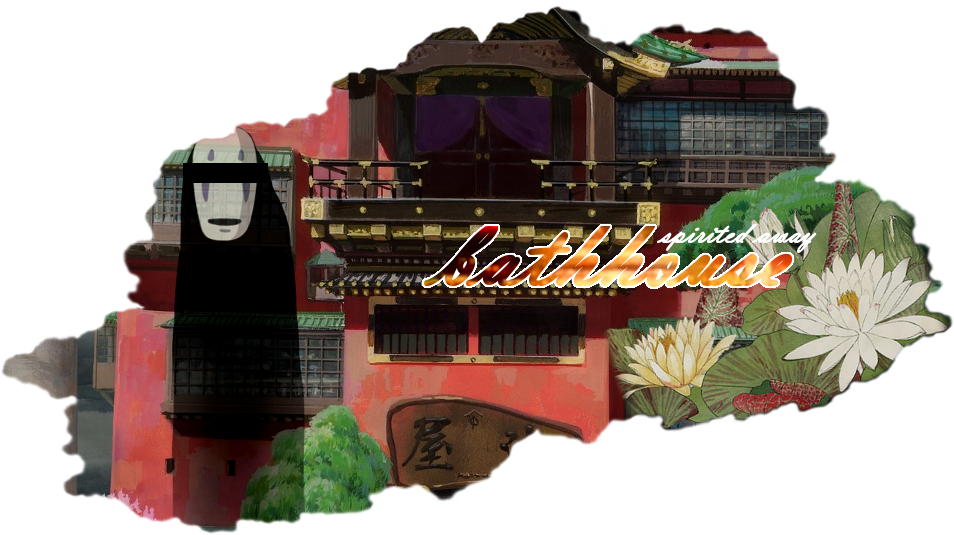 Story&gfx By - Spirited Away Bath House (960x534), Png Download