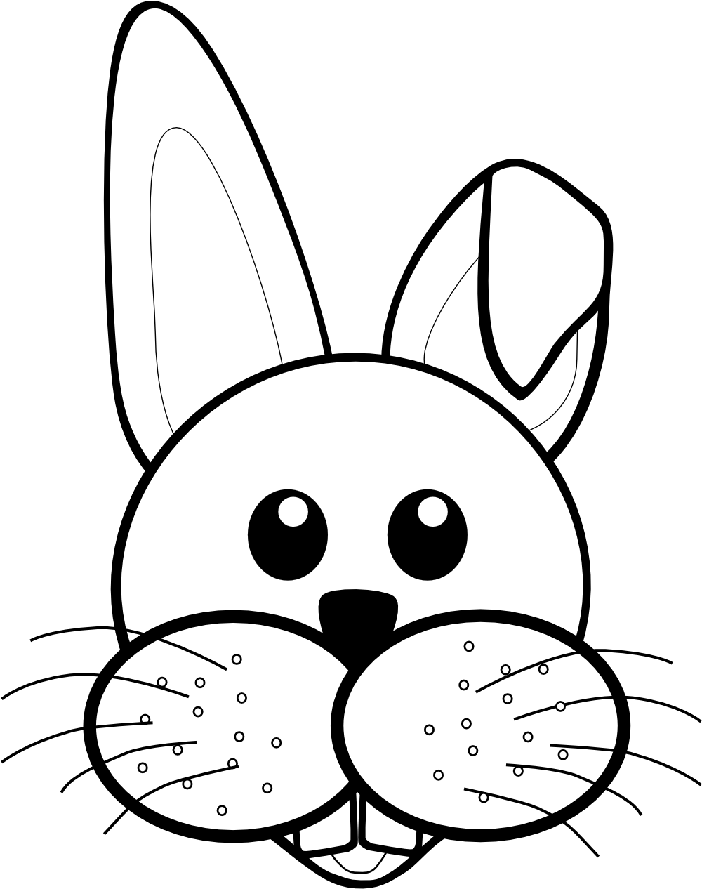 Download Rabbit Black And White Bunny Black And White Bunny ...