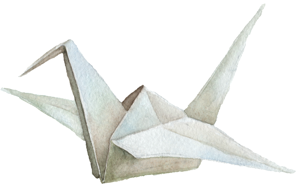 Pintado A Mano De Origami Png Transparente - Watercolor Painting (1024x649), Png Download